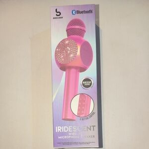Bass Jaxx Pink Wireless Microphone Speaker